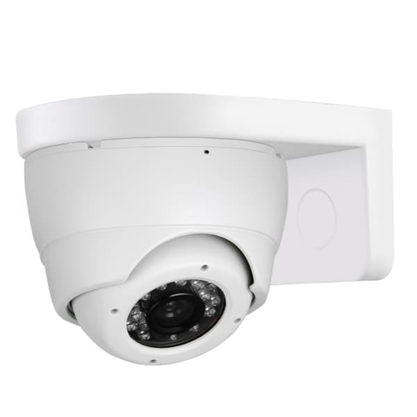 Universal CCTV ABS Plast Domekamera Vægmonteringsbeslag Stativ Hvid