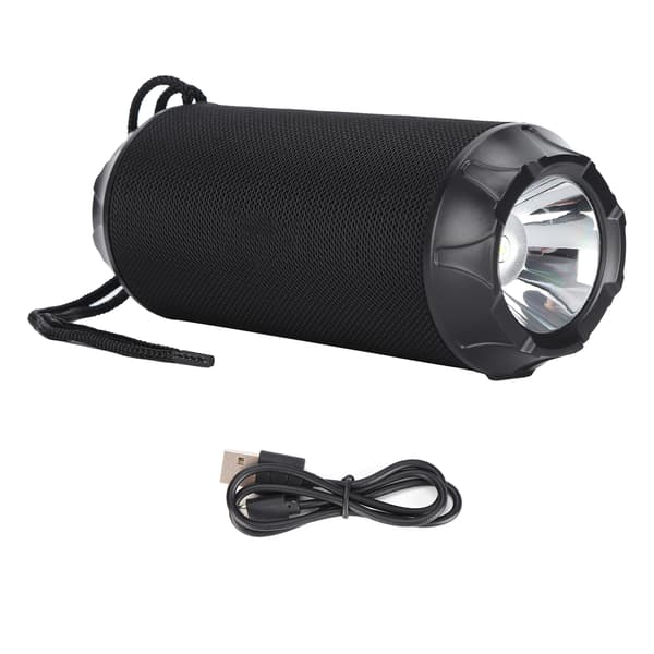 AK‑115S langaton Bluetooth-kaiutin LED-taskulampulla, FM-kannettava langaton kaiutin