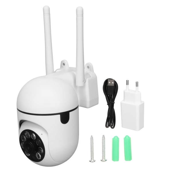 Indendørs Wifi Sikkerhedskamera 1920x1080 5G Wifi Motion Detection-forbindelse Trådløst overvågningskamera til indendørs EU-stik