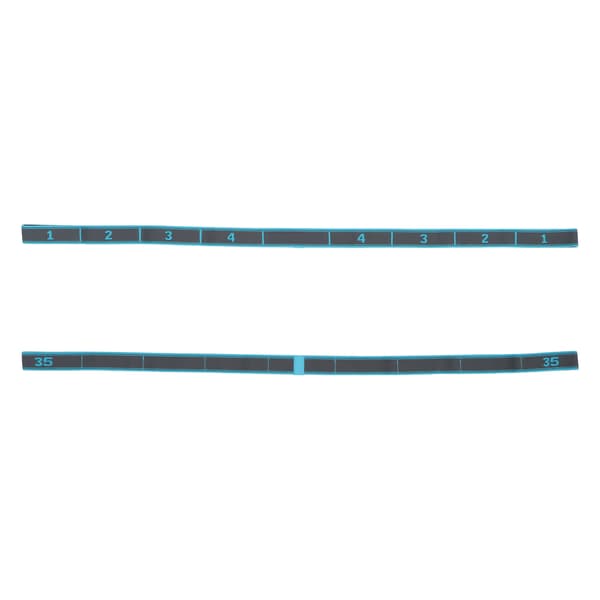 Yoga Stretch Strap Kvinder Fitness Høj Elastisk MultiLoop Trænings Elastik Bælte (Blå Grå)