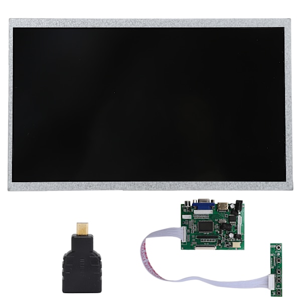 Ohjainlevy Raspberry Pi LCD:lle, 1024x600 resoluutio, tietokoneen lisävarusteet, 10,1 tuumaa