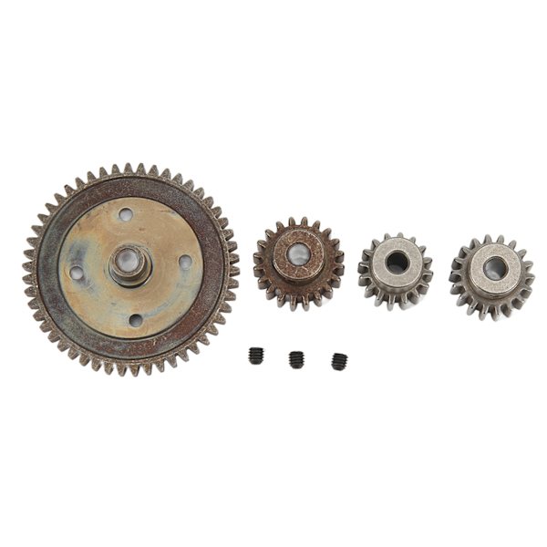 RC-bilväxelsats 50T metallhuvudväxel och 21T 19T 17T kugghjul RC-ersättningsväxelkombination för Arrma Typhon 1/8 RC-bilar