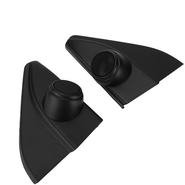 2 Pcs Car Speaker Tweeter Cover Trim Black Plug and Play Replacement for Fortuner 2016