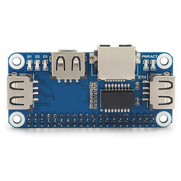Utvidelsesmodul Hub Splitter Board Elektrisk Tilbehør USB til Ethernet RJ45 Nettverk Port Utvidelsesmodul