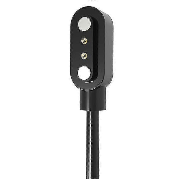 Universal magnetisk USB-opladerkabel til smartwatch hurtig opladning black