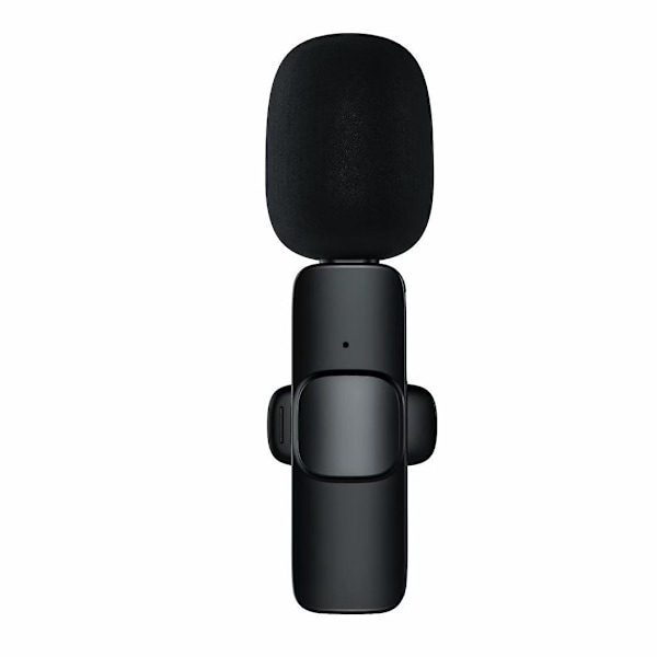 Trådløs Lavalier-mikrofon 2-pakning for iPhone iPad 24G Ultra Lav Forsinkelse Plug and Play Innebygd Støyreduksjonsbrikke