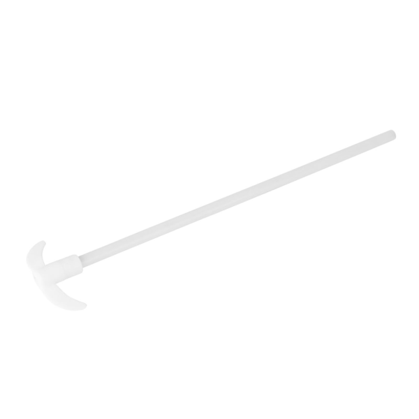 Högtemperaturbeständig PTFE-omrörarstav för laboratoriebruk L 305 mm B 60 mm D 7 mm