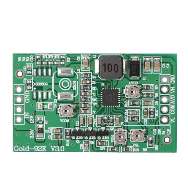 Boost Board Modul LCD TCON Board VGL VGH VCOM AVDD 4 Justerbar Gold-92E Zhide