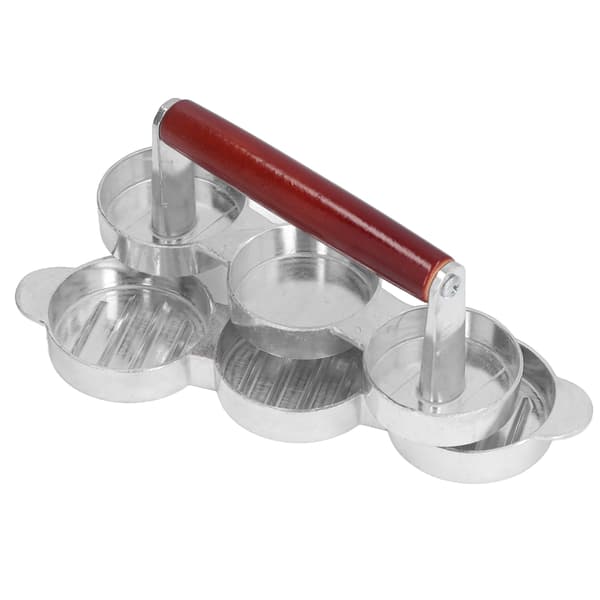 Hamburgerpress Patty Mold Mini Burger Press Maker för utomhuspicknick campinggrill