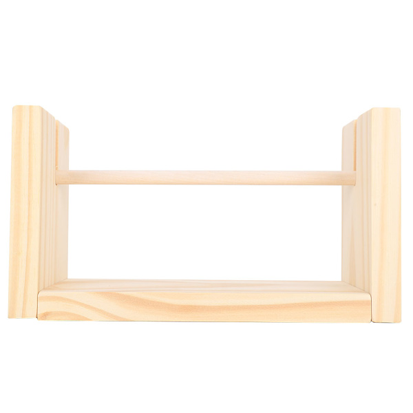 Kaksinkertainen langanpidike, ranskalainen käsintehty puinen lankakela, naru, kutomislisävarusteet 24 cm