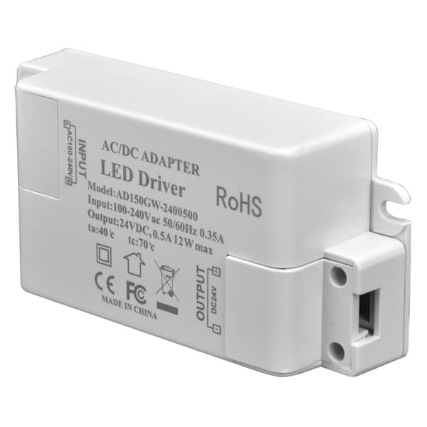 12W LED-driver lavspænding konstant strøm LED-strømforsyningstransformer til LED-lys
