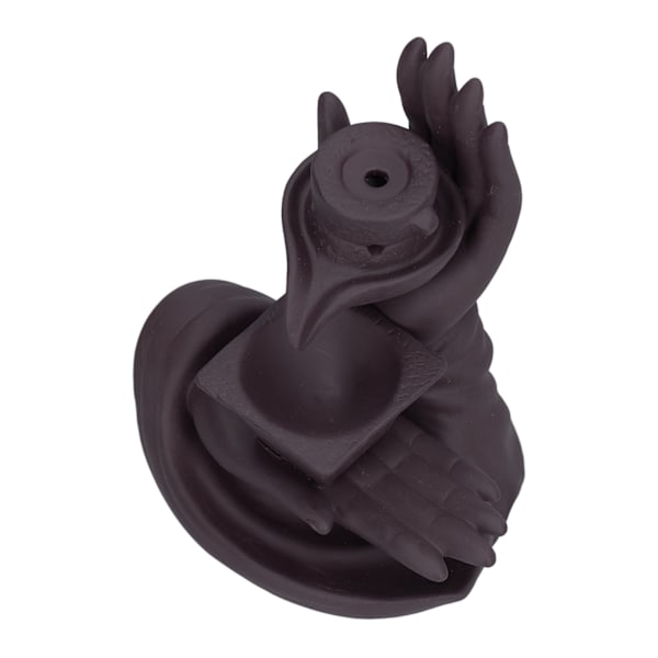 Tilbageflow Røgelse Brænder Røg Vandfald Keramisk Røgelse Holder Aroma Brænder Hjem Ornament til Soveværelse Dekoration