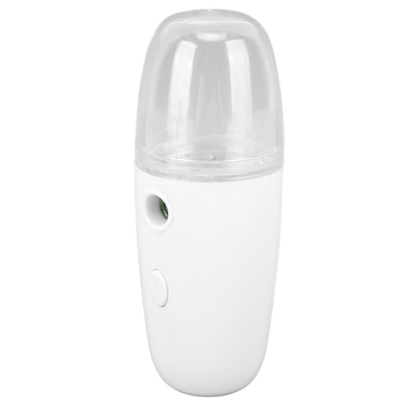 30 ml ansiktsfuktande dimsprayer 150 mAh bärbar ansiktsfuktare för vandring vit