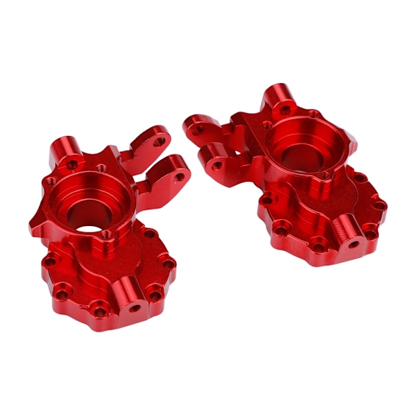 1 par aluminiumlegering portal drivhus foran Traxxas TRX-4 1/10 Crawler RC-del (rød)