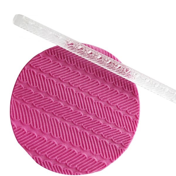 Høj kvalitet akryl kagerulle kagerulle fondant plasticine rulle DIY kage 14#