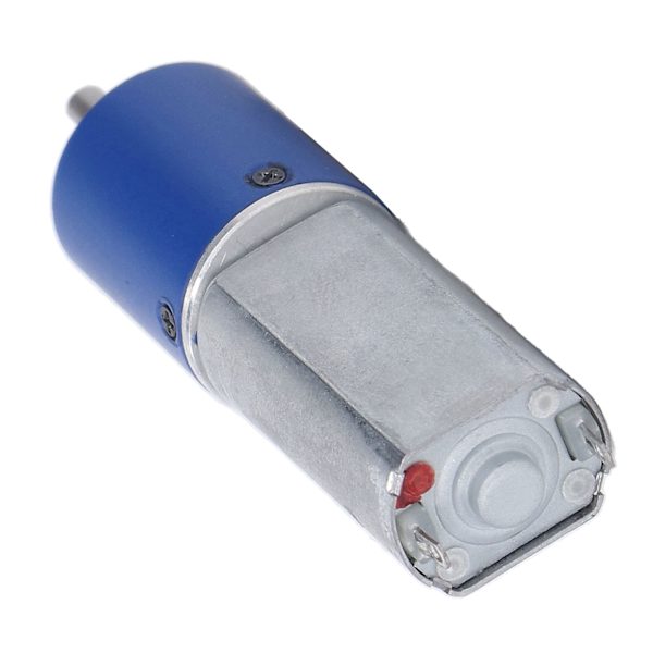 DC 12V Mikromotor med växel, helt i metall, stort vridmoment, hastighetsreduceringsmotor med D-axel, 3000 varv/min, 1:256