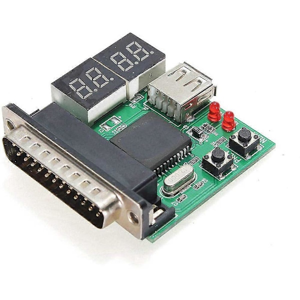 PC Diagnostic Card USB Post Card Bundkort Analysator Tester