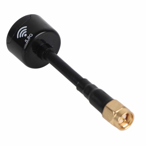 5,8 GHz 3dBi RHCP højforstærkningsantenne til FPV Racing Drone RC-dele tilbehør (Noir Aiguille Intérieure SMA) Noir Aiguille intérieure SMA