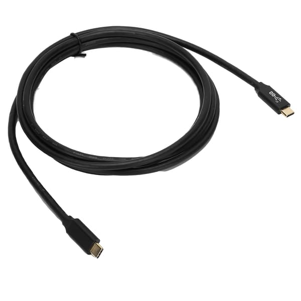 Snabbladdningskabel USB3.1 Dubbelhövdad Typ-C Strömkabel med E-Marker Chip 100W