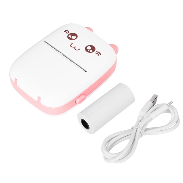 Mini fotoprinter til Bluetooth trådløs høj opløsning Peripage Pocket Mobiltelefon Pink
