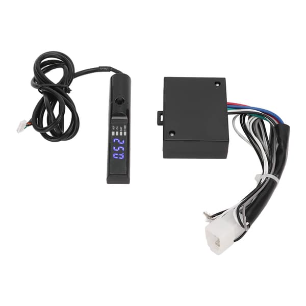 Auto Turbo Timer 12V Flameout Delay Engine Start Timer med LED Digital Display for Bil Blått Lys