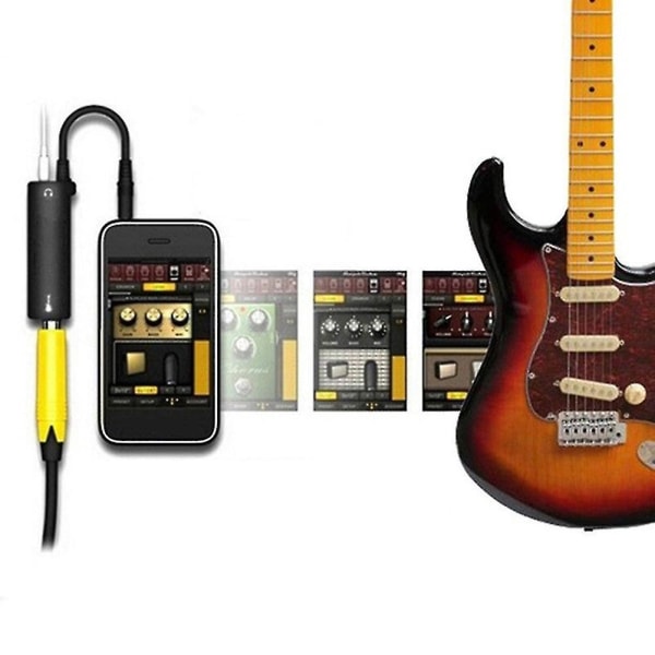 2-pack Black iRig Guitar Interface Converter iPhonelle, iPadille, iPodille