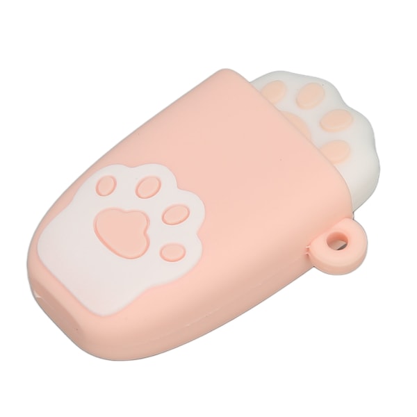 U Disk USB2.0 Hot Swap Cat Paw Shape Cartoon Style Bærbar Vibrationsbestandig Flash Drive for Win til OS X Pink 64G