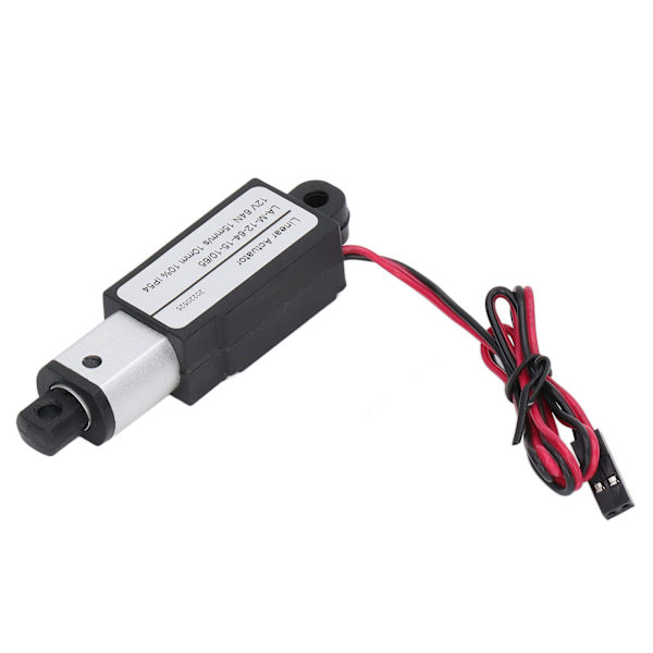 Elektrisk mikro lineær aktuator i aluminium ABS likestrømsforsyning mini bevegelsesaktuator for landbruksmaskiner 12V 10mm 0,4 tommer