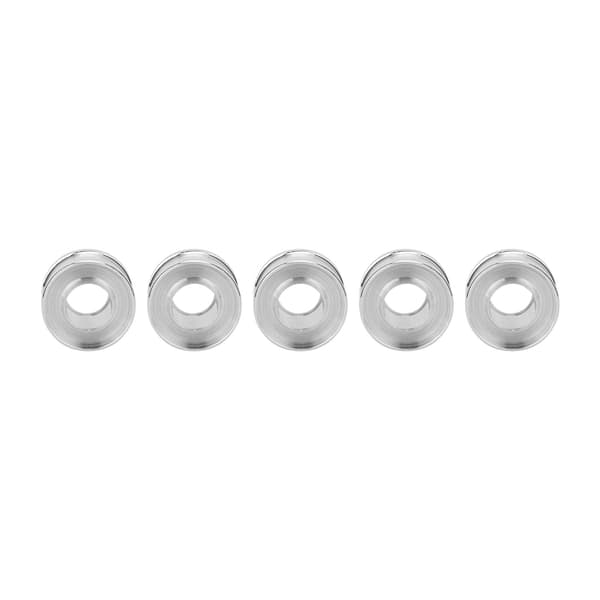 5 stk DIY leppestiftformring DIY leppestift aluminiumsring for å feste formen for utskåret leppestift