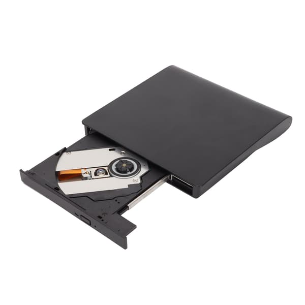 Extern DVD-enhet USB 3.0 Bärbar CD DVD Extern enhet USB-driven Ultratunn för stationär bärbar dator Allmänt för Windows