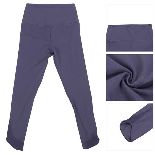 Høje taljerede booty leggings med mavekontrol, yoga leggings med elastisk talje, løbe- og træningsbukser til kvinder