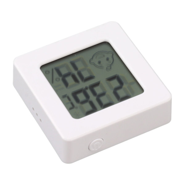 Mini hygrometer termometer hög noggrannhet kompakt bärbar digital temperatur fuktighet mätare mätare för hem kök