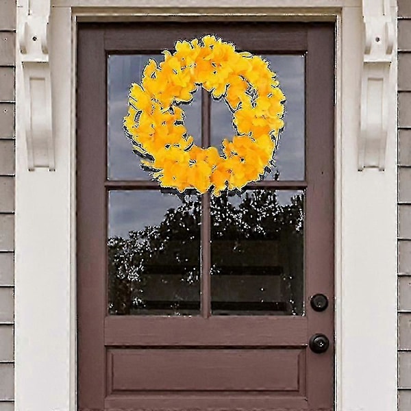 Höst Konstgjord Ginkgoblad Krans