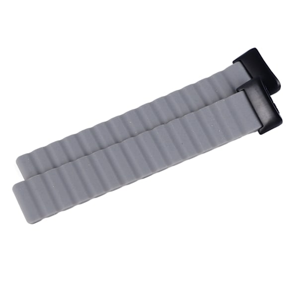 2 st armband i silikon med stark magnetisk knäppning, ersättningsarmband för Fitbit Charge 6/5, mörkblå