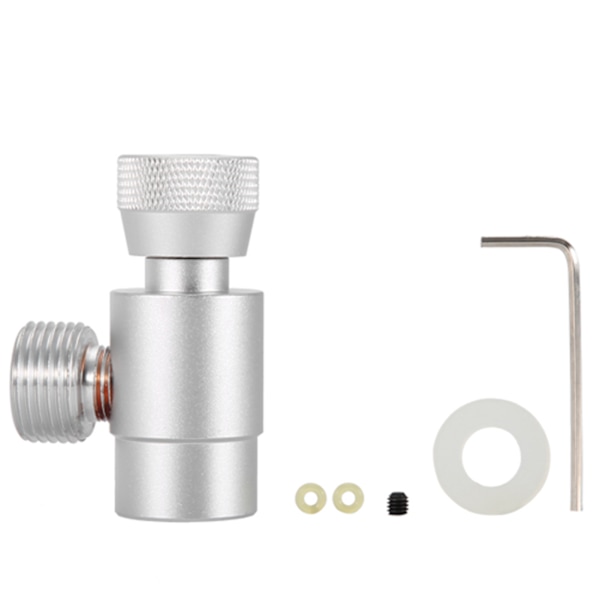 SodaStream CO2 sylinderfyllingsadaptersett - Sølv - 1 stk Silver without barometer