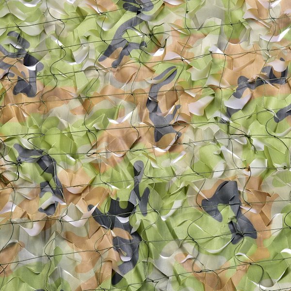 2x3m Udendørs Militær Camouflage Net Net Skovblade til Jagt Skydning Camping