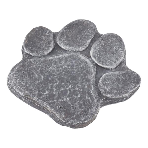 Minnessten för hundtassar DIY-bokstäver Gravsten för husdjur Monument för utomhusgräsmatta Patio Rock Grey