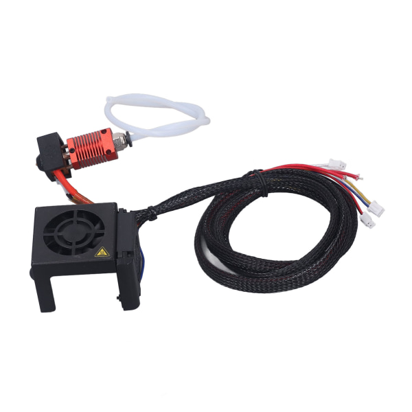 3D-skriver Hotend oppgraderingssett Langdistanse Hot End Dyse Varmeblokk og Rørsett for Ender 3