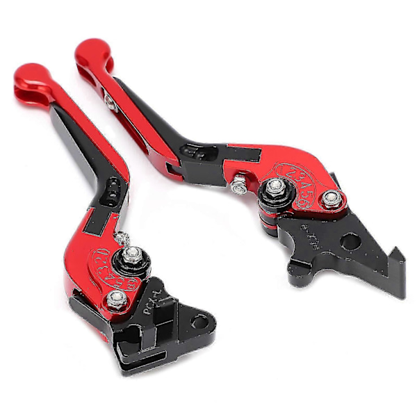 Par Motorsykkel Bremse Clutch Hendler CNC Aluminium Legering Erstatning for PCX 125/150 (trommelbremsversjon) ALLE ÅR Rød