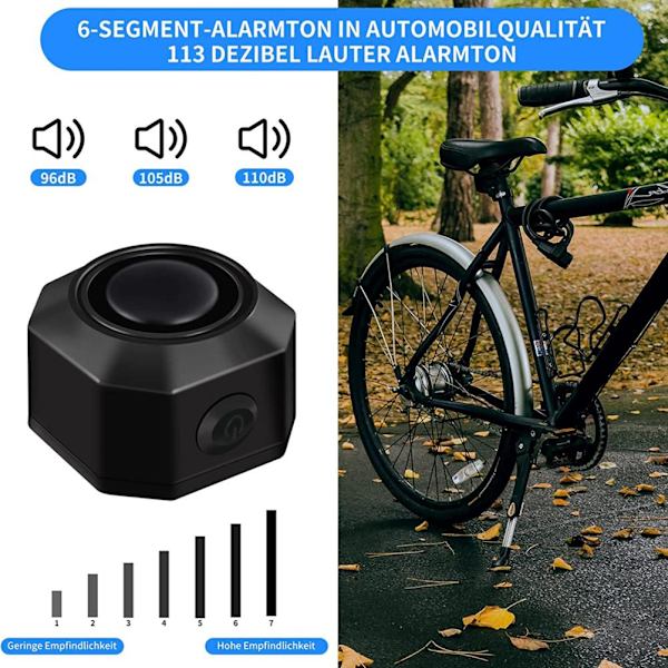 Pyörähälytysjärjestelmä Pyörähälytys Kaukosäätimellä Langaton USB C Moottoripyörä Vedenpitävä Varkaudenesto Tärinä Skootteri Hälytysjärjestelmä