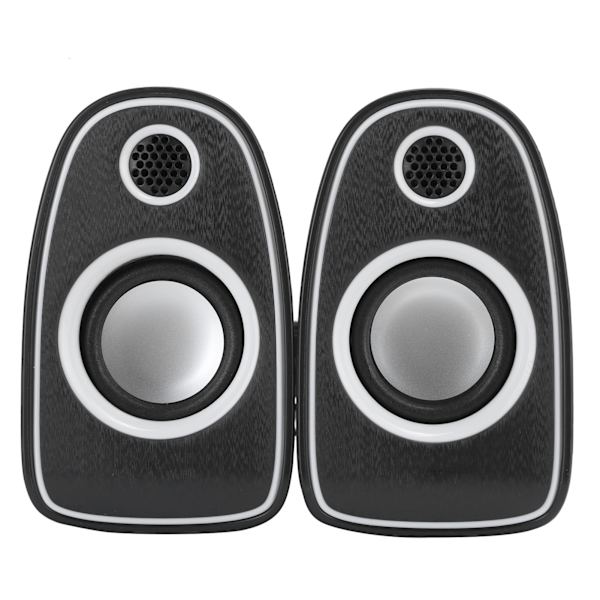 Q5 Bärbar Mini Hi-Fi Digital Högtalare ABS Skrivbord USB 3,5 mm Stereoingång Röstlåda