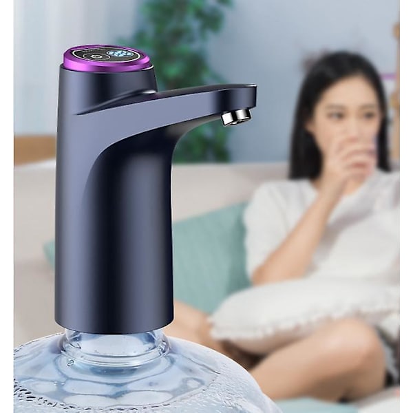 USB-laddningsbar vattenflaskepumps - Bärbar elektrisk dispenser för 5 gallons vattenflaskor