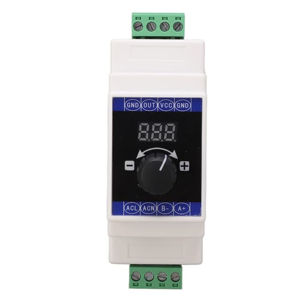 Strømsignalgenerator Digitalt Display 4-20mA DC 24V Analog Simulator Skinneinstallation