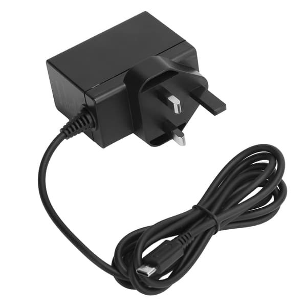 AC-adapterladdare för SWITCH lite spelkonsol laddningsförsörjning stöder TV-läge 100‑240V UK-kontakt