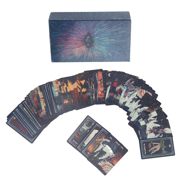 Party Deck Brädspel Tarot Spådomskort Koppar Tryckpapper SpelkortsTarot Kort