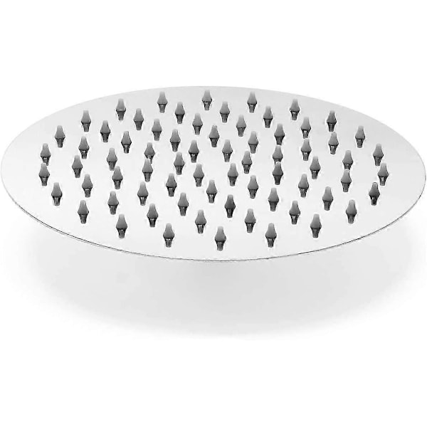 Rund Dusjhode 20 cm Hode Regnfallsdusj Dusjhode Rustfritt Stål_SZXM