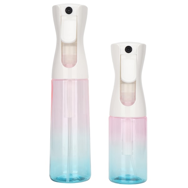 2 st tomma sprayflaskor för resor, påfyllningsbara behållare, fin kosmetisk dimspruta för hårstyling, rengöring av växter, 300 ml 200 ml