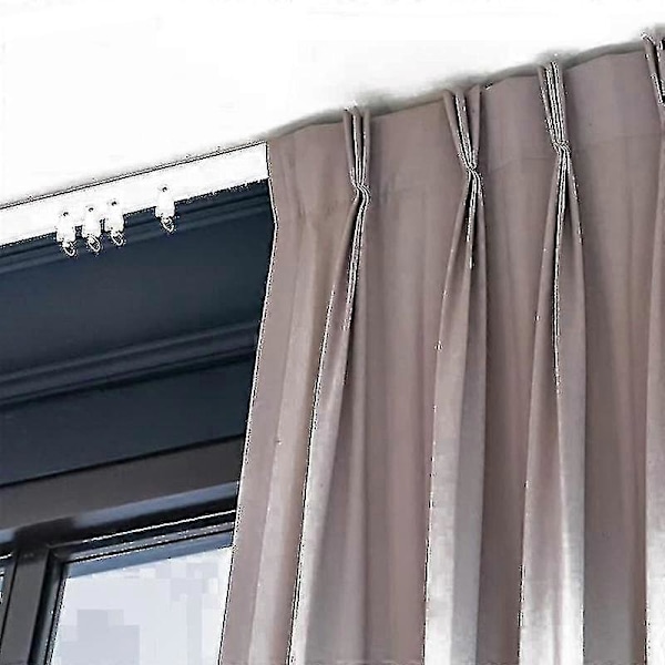 Fleksibel Loftgardinskinne - Bøjbar & Buet - 1-5 Meter 3m