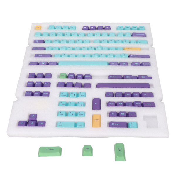 PBT-taster 150 nøkler 5 sider sublimering for Cherry høyde DIY Making dekorative mekaniske tastatur tastatur for hjem for GMK Skeleton King