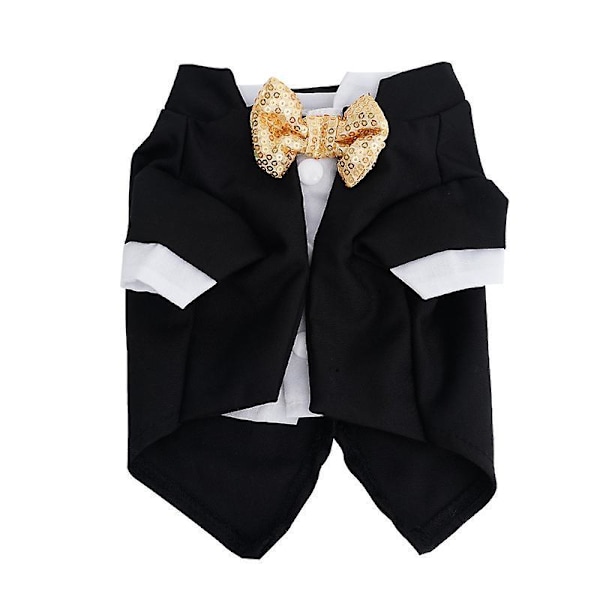 Elegant Hundetøj til Bryllup med Sløjfe til Små, Mellemstore og Store Hunde og Katte Festkostume Halloween Fødselsdag